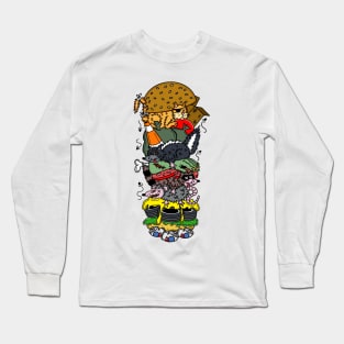 Roadkill Burger Long Sleeve T-Shirt